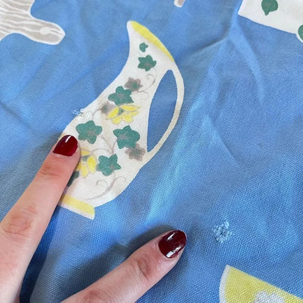 Vintage cotton tablecloth